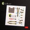 KELIK K48069 F-5N INTERIOR 3D DECALS FOR AFV CLUB KIT 1/48
